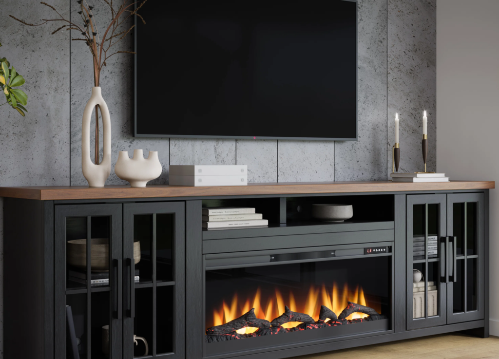 Fireplace TV Stand